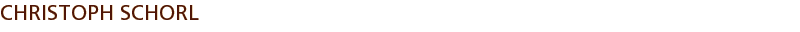 CHRISTOPH SCHORL