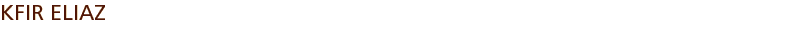 KFIR ELIAZ