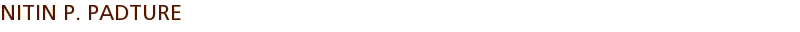 NITIN P. PADTURE