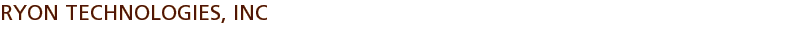 Ryon Technologies, Inc.