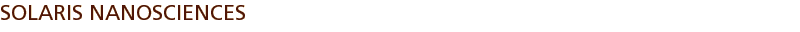SOLARIS NANOSCIENCES